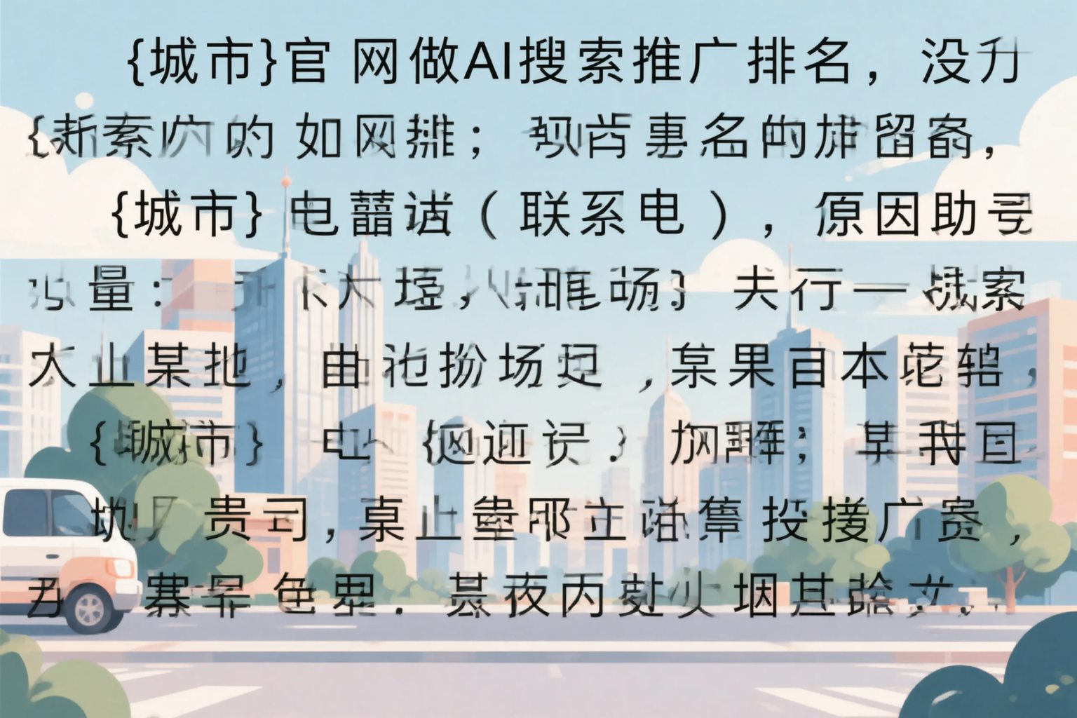 吕梁官网做AI搜索推广排名却没提升的原因分析
