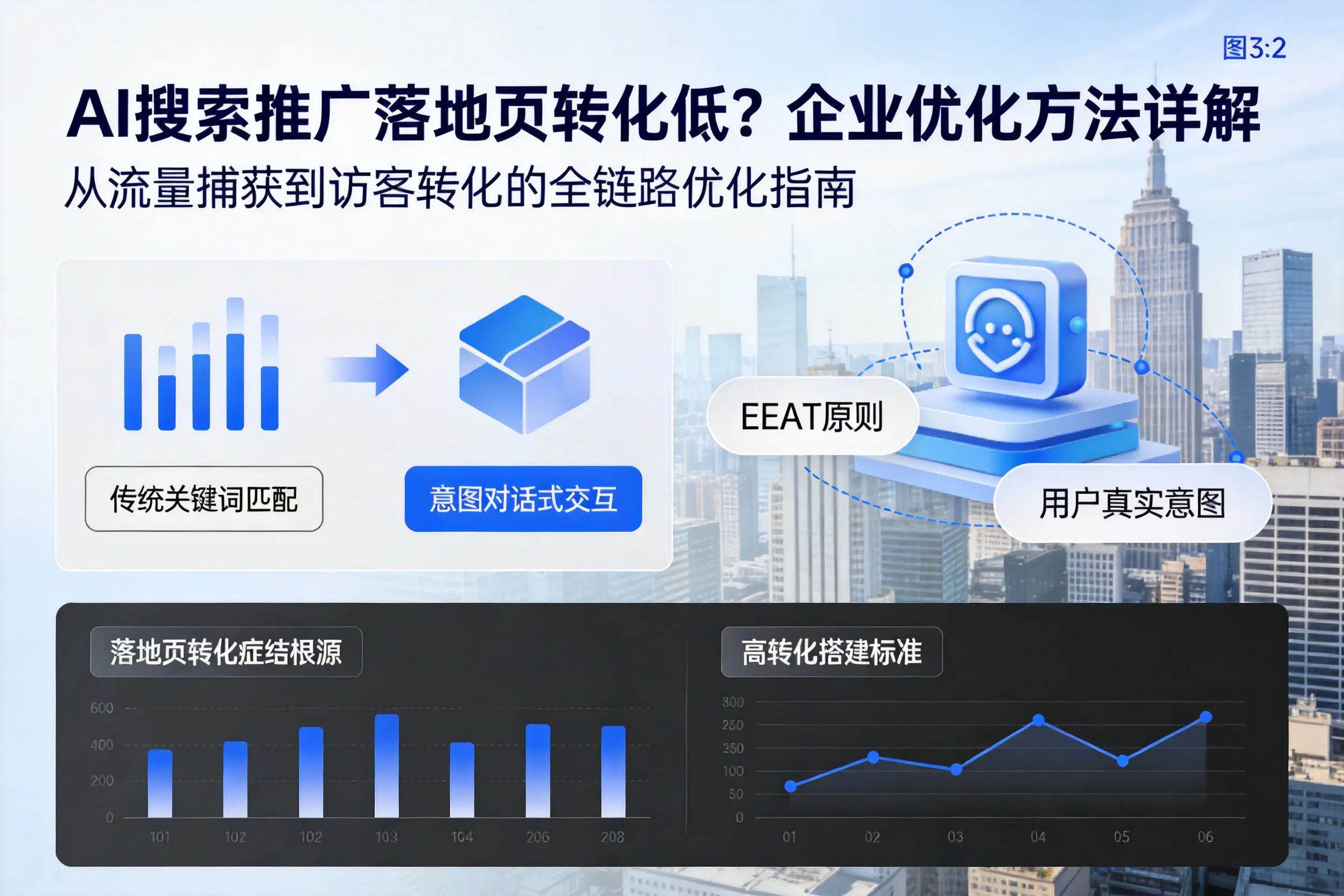 AI搜索推广落地页转化低?吕梁企业优化方法详解