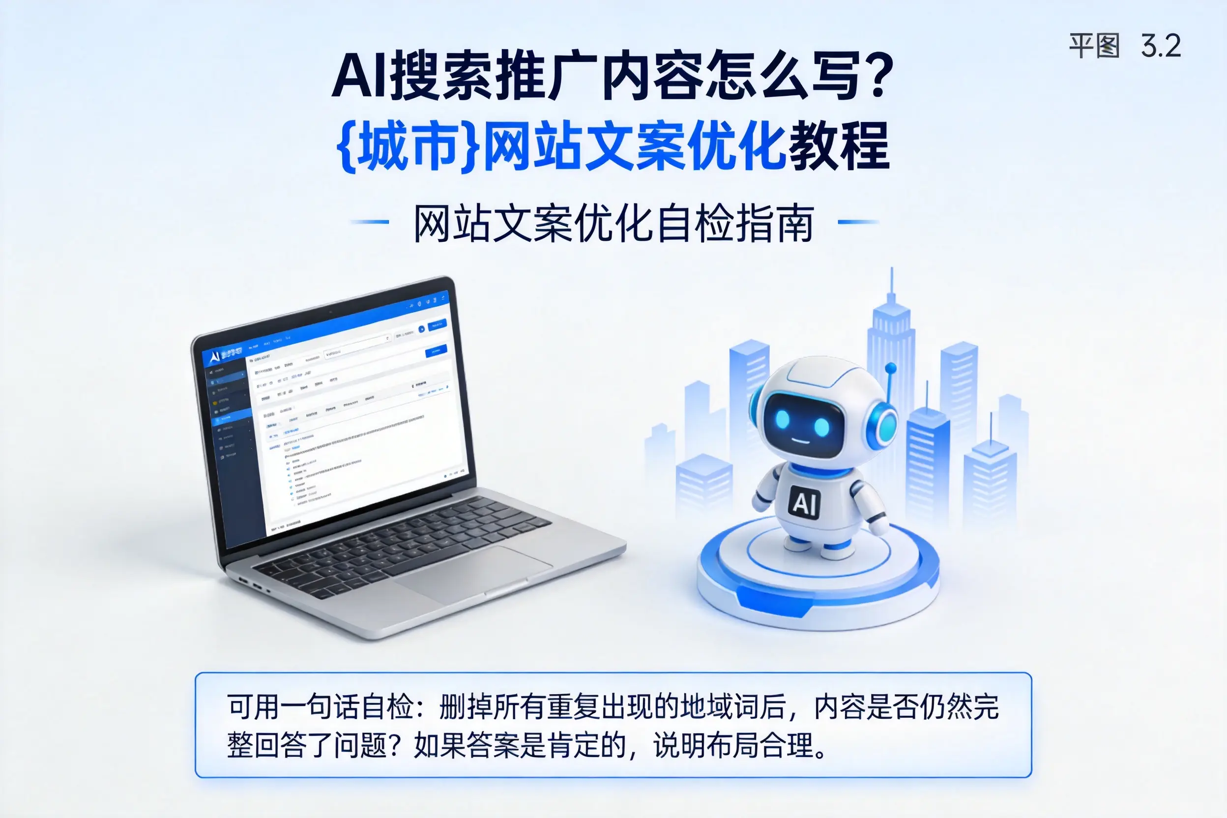 AI搜索推广内容怎么写?吕梁网站文案优化教程