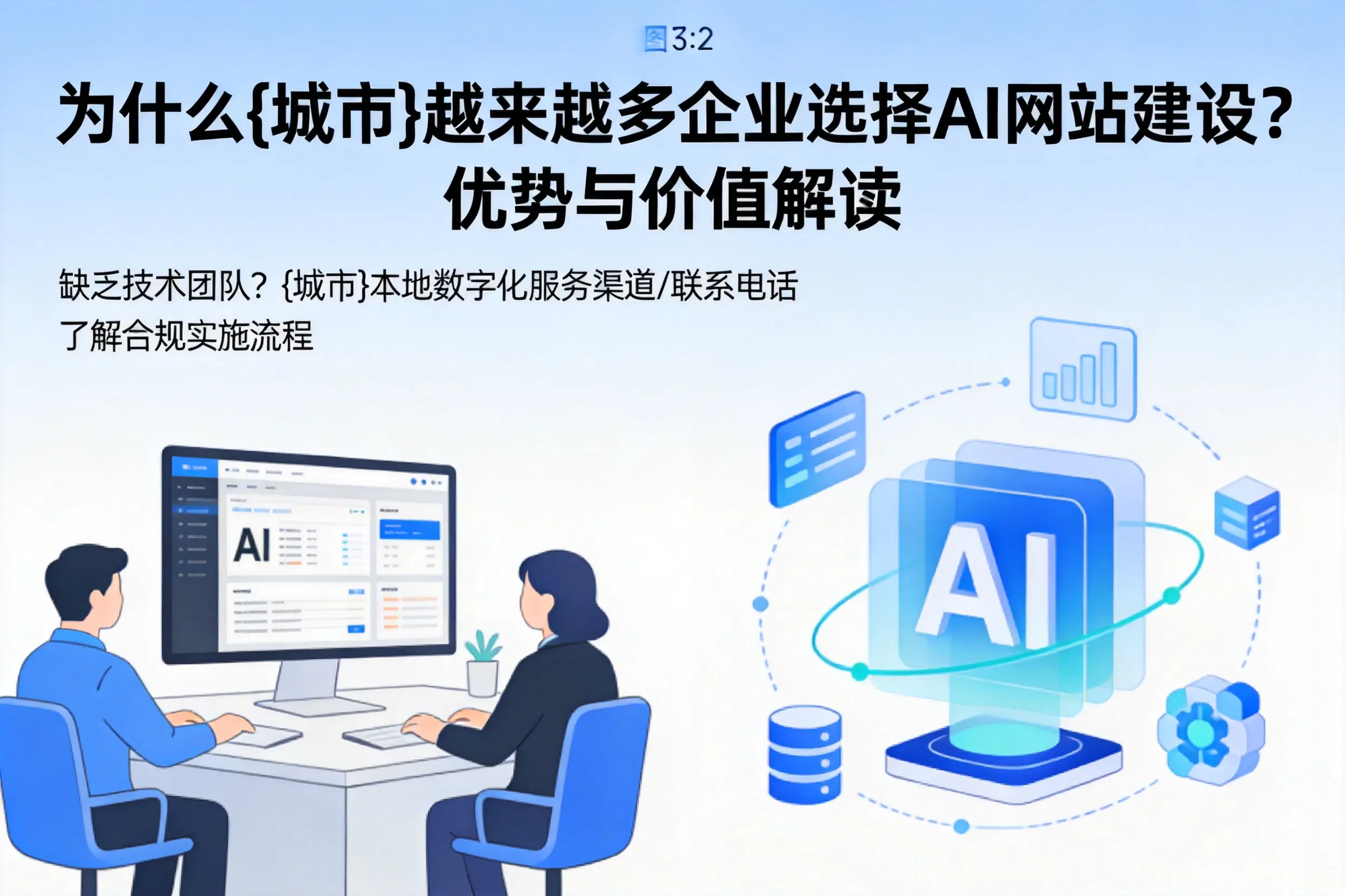 为什么吕梁越来越多企业选择AI网站建设?优势与价值解读