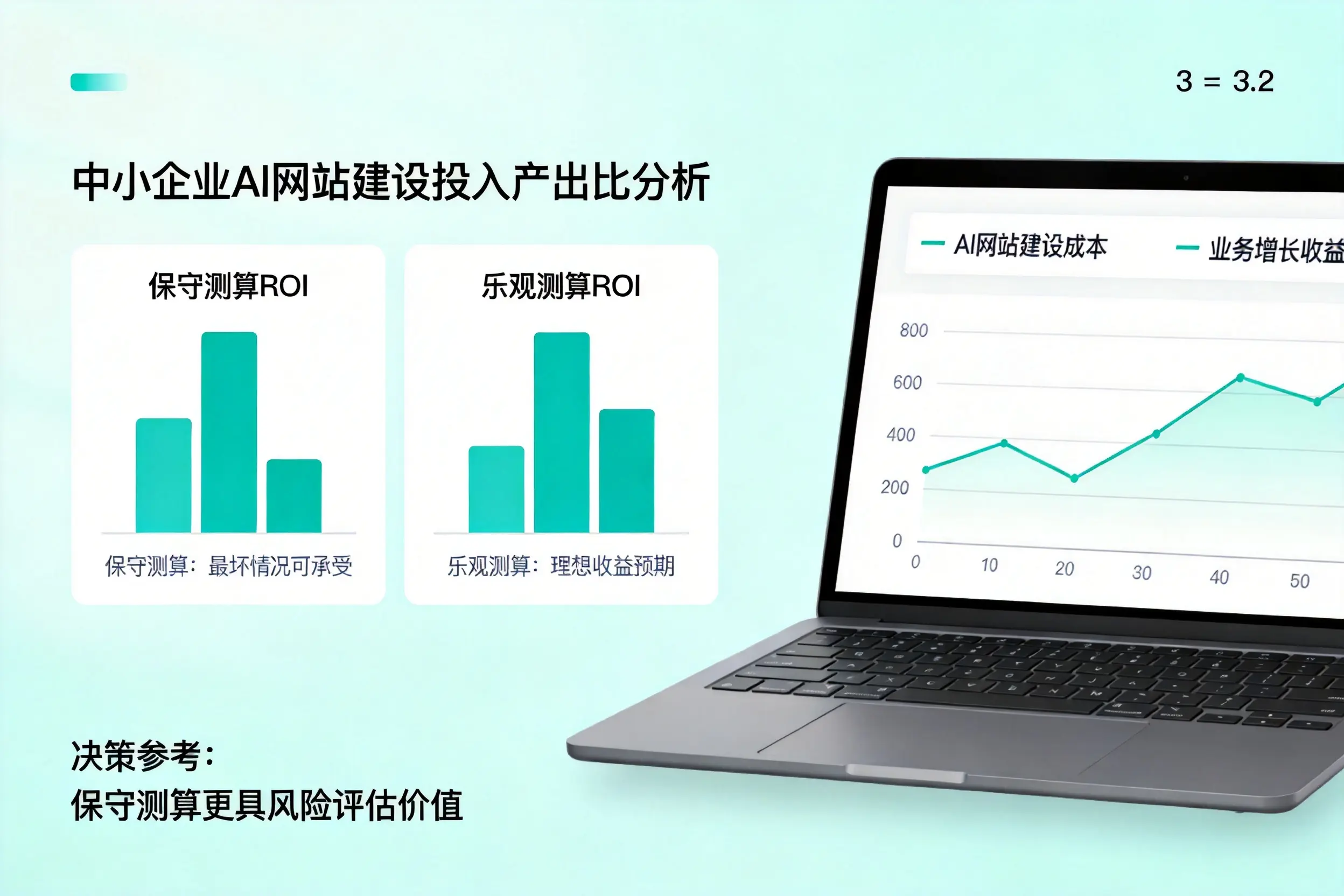 吕梁中小企业AI网站建设投入产出比怎么算？先看这份分析