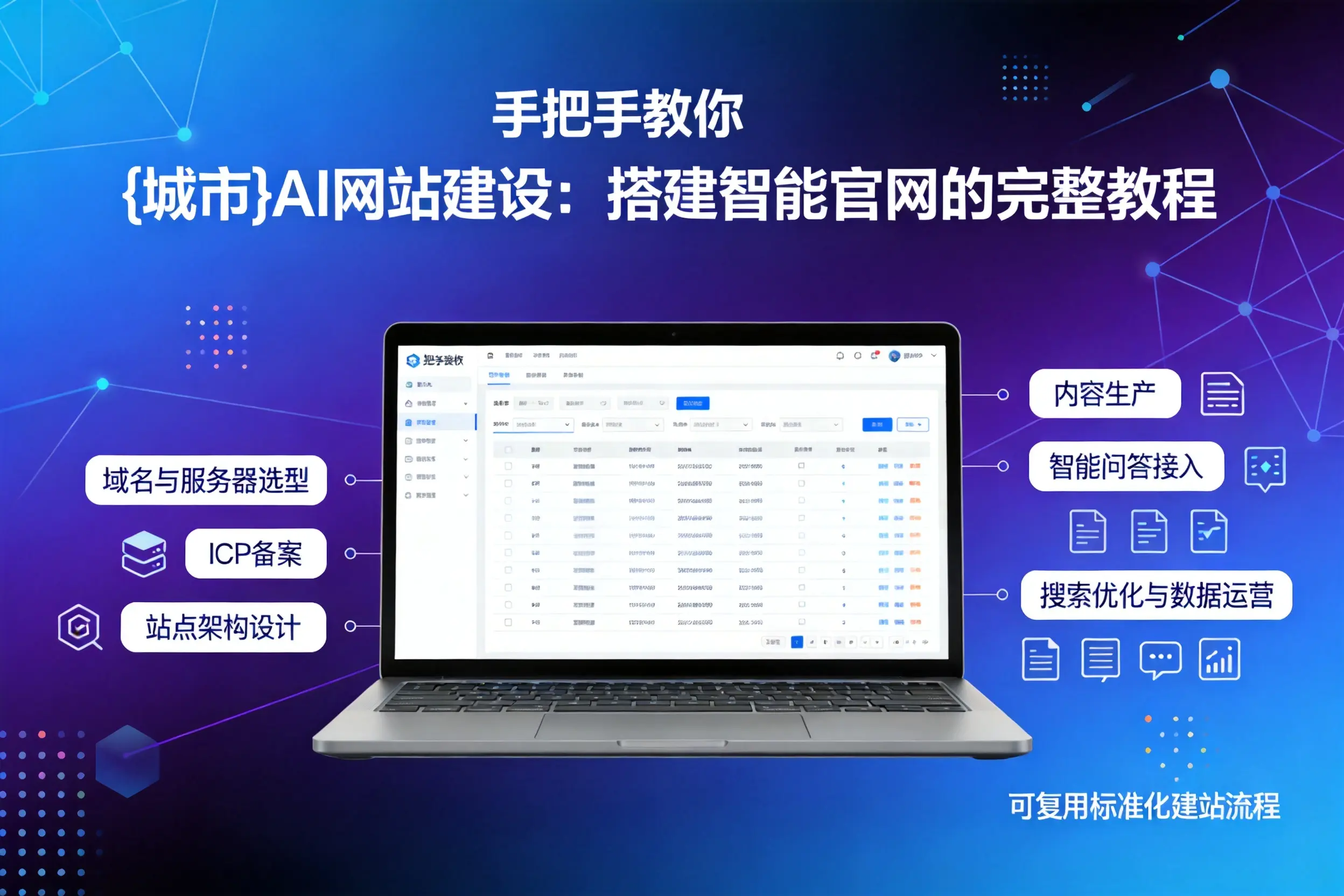 手把手教你吕梁AI网站建设:搭建智能官网的完整教程