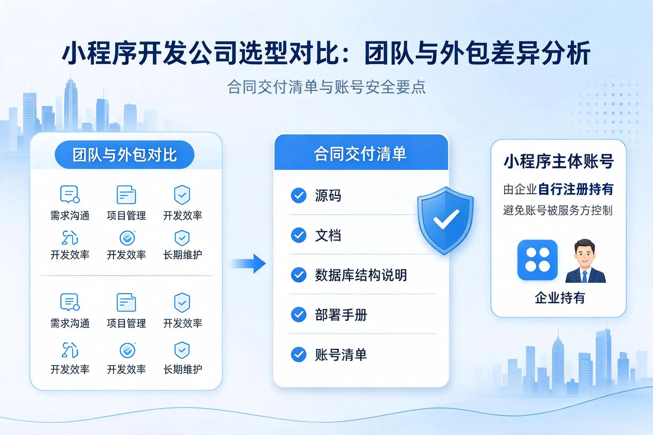 吕梁小程序开发公司选型对比:团队与外包差异分析