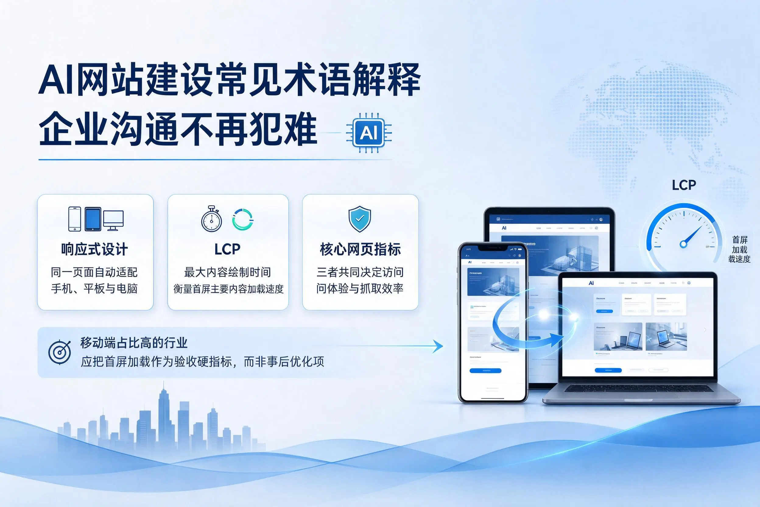 AI网站建设常见术语解释,吕梁企业沟通不再犯难